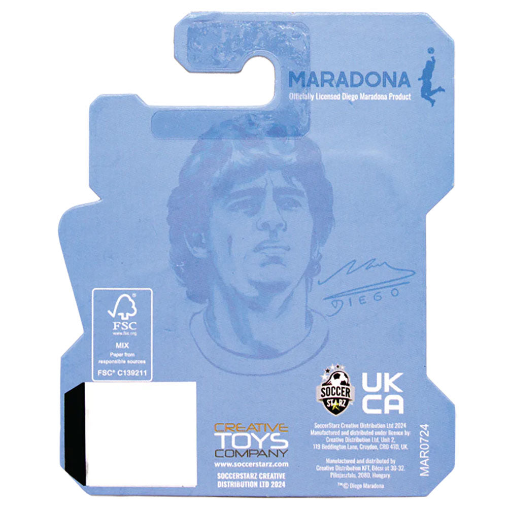 Diego Maradona Argentina Soccerstarz Figurine Bobblehead Doll Limited Edition