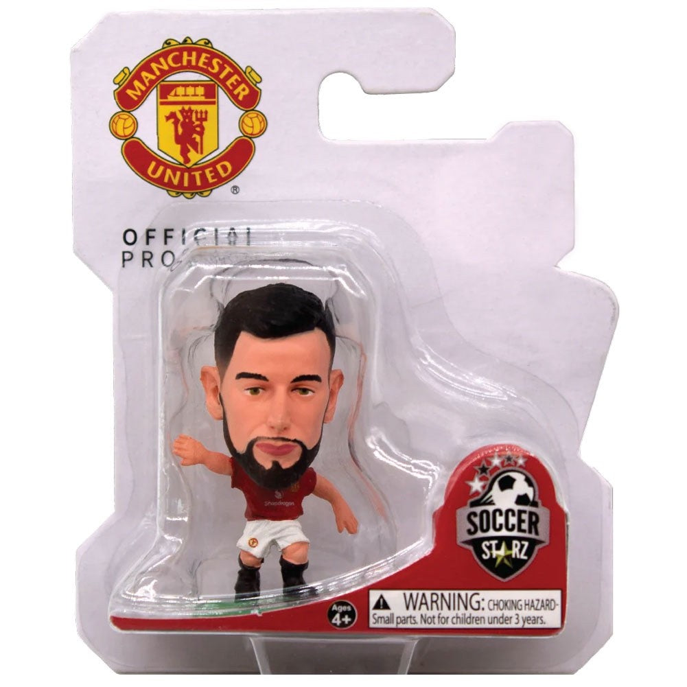 Bruno Fernandes Manchester United Soccerstarz Figurine Bobblehead Doll