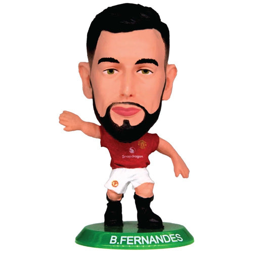 Bruno Fernandes Manchester United Soccerstarz Figurine Bobblehead Doll