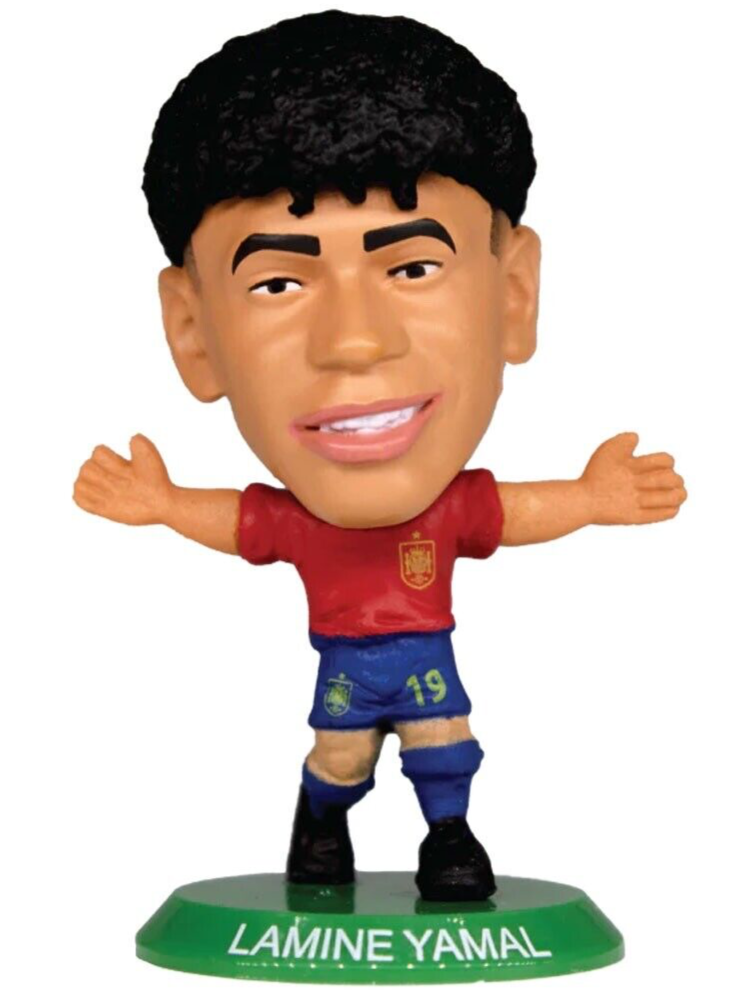 Lamine Yamal Spain Soccerstarz Figurine Bobblehead Doll Espana Barcelona