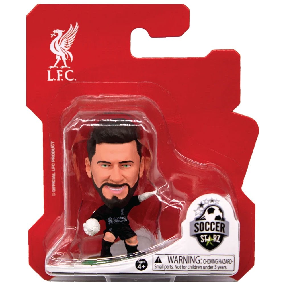 Alisson Becker Liverpool FC Soccerstarz Figurine Bobblehead Doll
