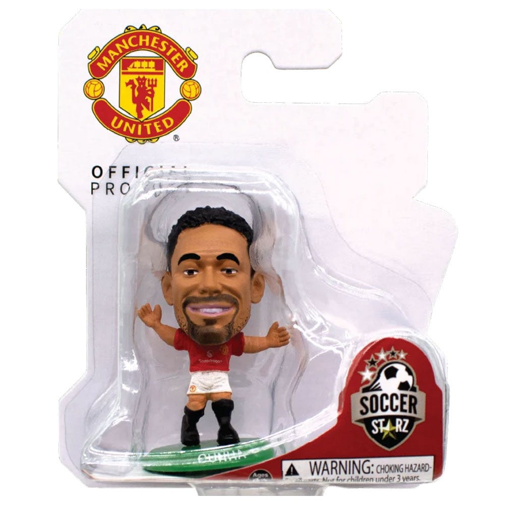 Matheus Cunha Manchester United Soccerstarz Figurine Bobblehead Doll