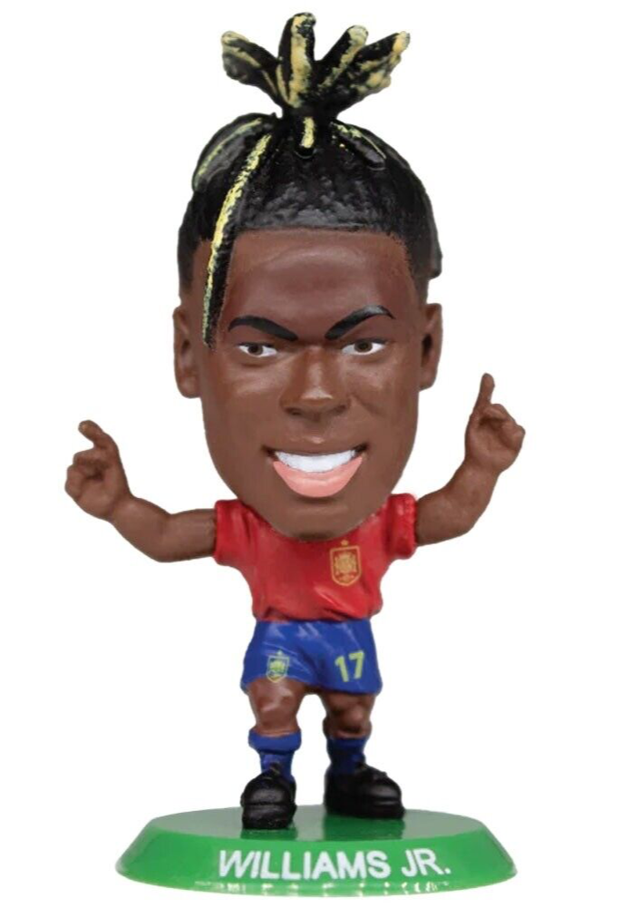 Nico Williams Jr Spain Soccerstarz Figurine Bobblehead Doll Espana