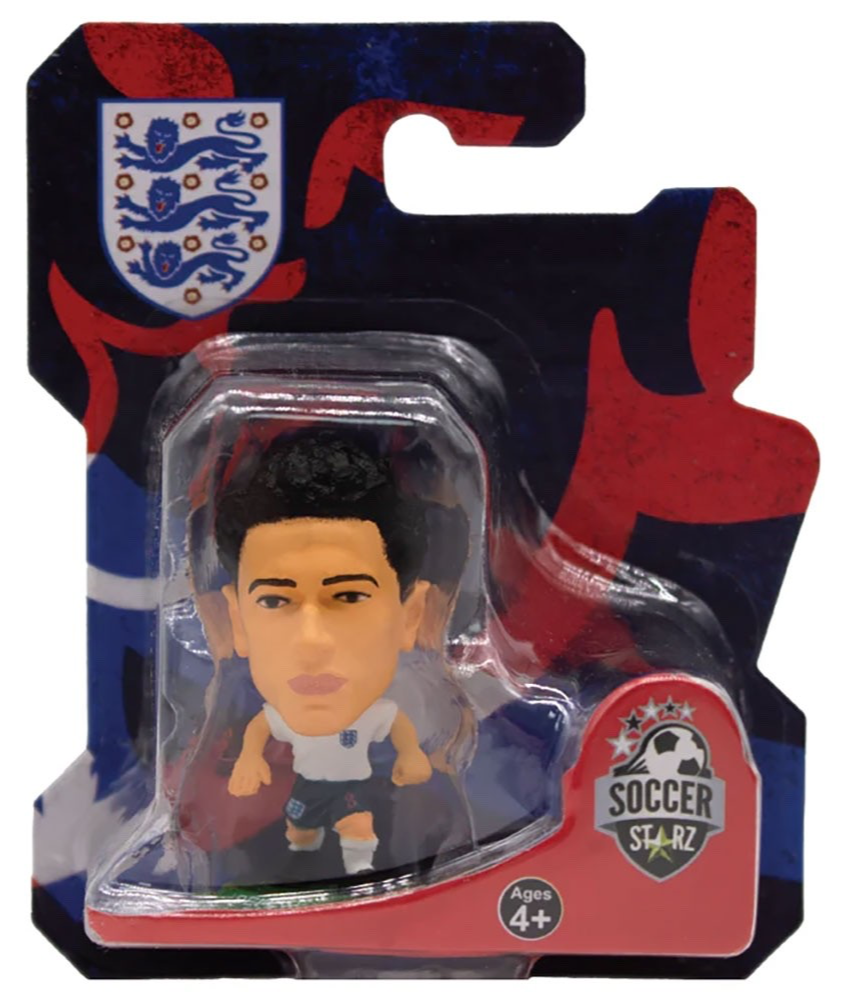 Jude Bellingham England Soccerstarz Figurine Bobblehead Doll Three Lions