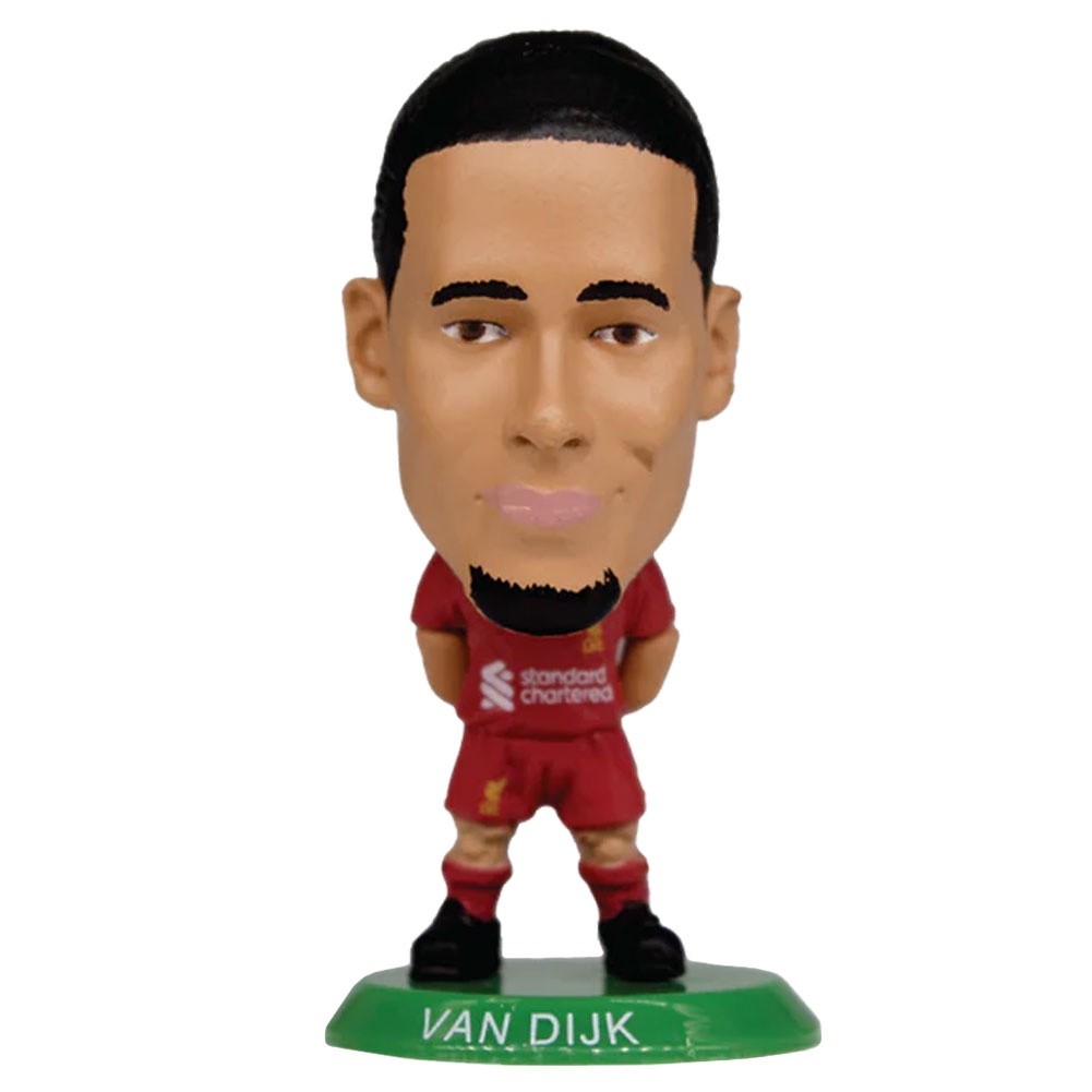 Virgil van Dijk Liverpool FC Soccerstarz Figurine Bobblehead Doll