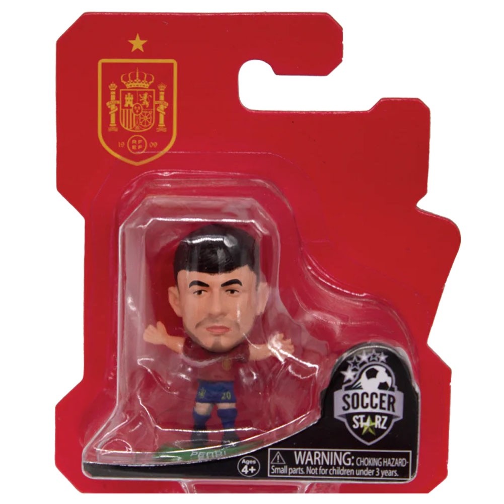Pedri Spain Soccerstarz Figurine Bobblehead Doll Espana Barcelona