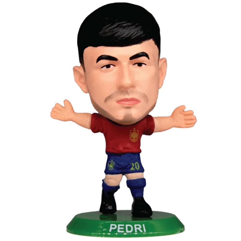 Pedri Spain Soccerstarz Figurine Bobblehead Doll Espana Barcelona